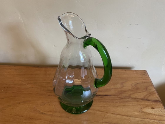 Image 1 of Water carafe Wine carafe Carafe Art Deco 1930 French