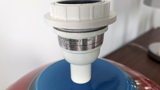 Image 1 of Base per lampada in ceramica Lampes D'Albret, vintage e colorata