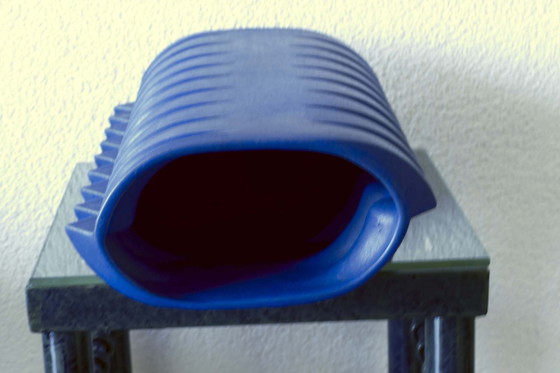 Image 1 of Jan van der Vaart - Jarrón dentado (azul)