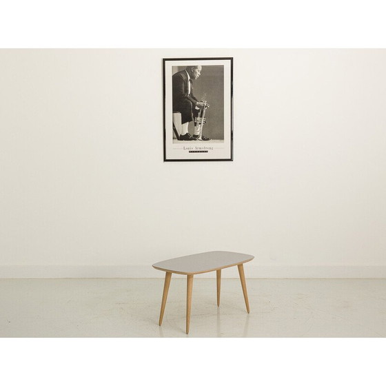 Image 1 of Tavolino da caffè vintage in laminato grigio chiaro, Francia