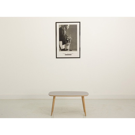 Image 1 of Tavolino da caffè vintage in laminato grigio chiaro, Francia
