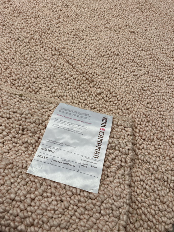 Image 1 of Wool rug Brink and Campman Halo Pebble soft Pink 170x230