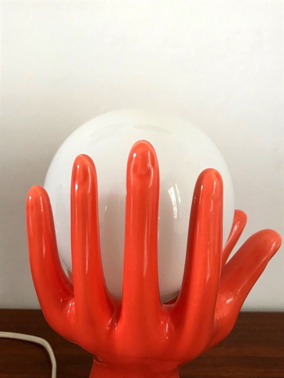 Image 1 of Ceramic Hand Lamp