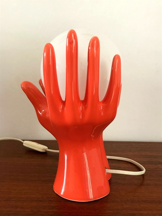 Image 1 of Ceramic Hand Lamp