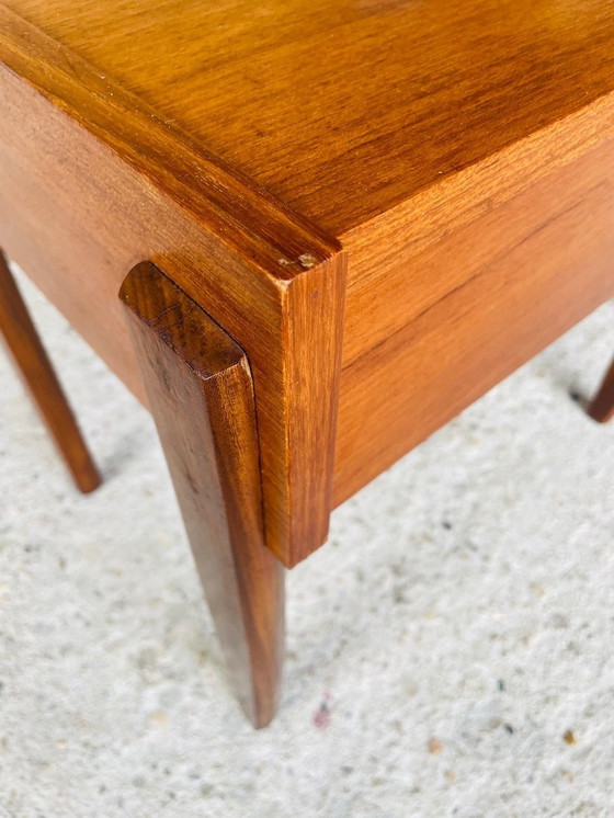 Image 1 of Mid-Century,Scandinavian,Teak Nightstand, 1960’S