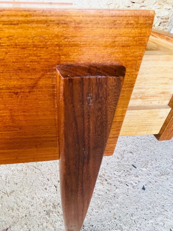 Image 1 of Mid-Century,Scandinavian,Teak Nightstand, 1960’S