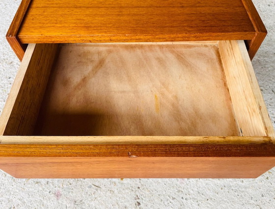 Image 1 of Mid-Century,Scandinavian,Teak Nightstand, 1960’S