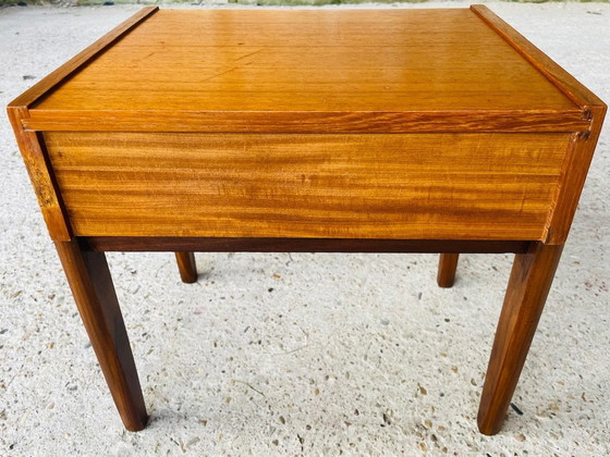 Image 1 of Mid-Century,Scandinavian,Teak Nightstand, 1960’S