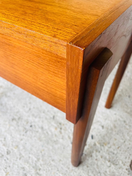 Image 1 of Mid-Century,Scandinavian,Teak Nightstand, 1960’S