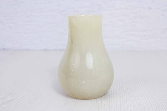 Image 1 of Alabaster vase from the 1960s