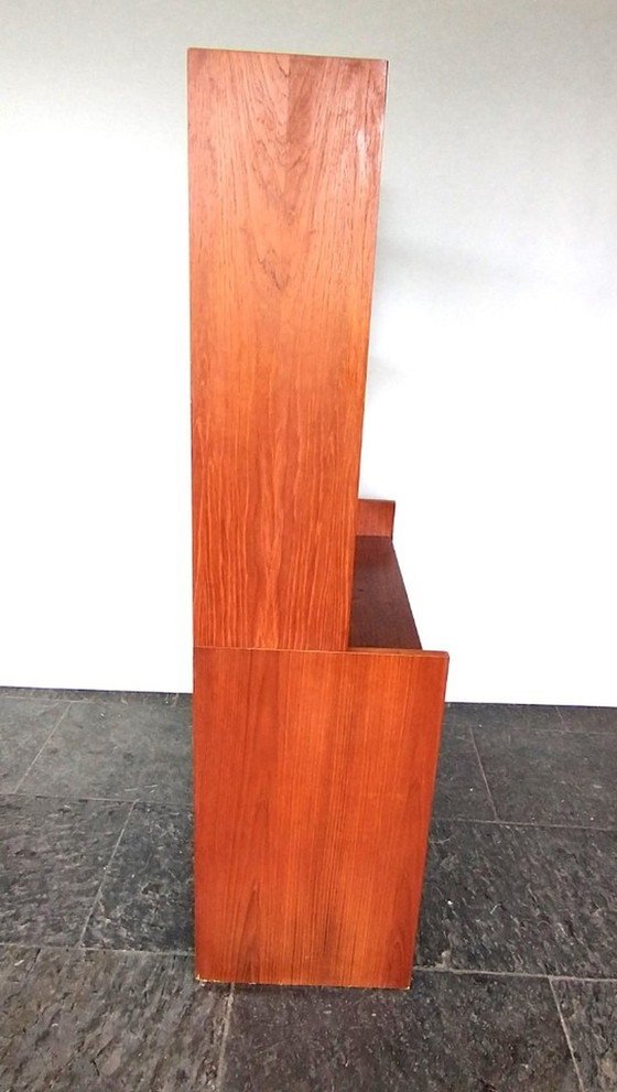 Image 1 of Teak wall system from the Danish designer Poul Cadovius