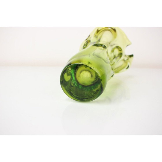 Image 1 of Vintage glass vase by Josef Hospodka, Czechoslovakia 1960