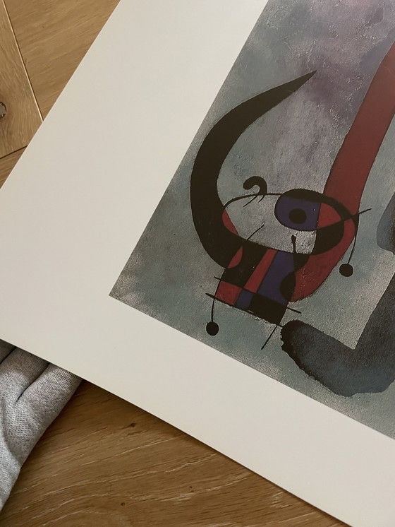 Image 1 of Joan Miró (1893-1983), L’Oiseau Au Regard Calme, Printed In Italy