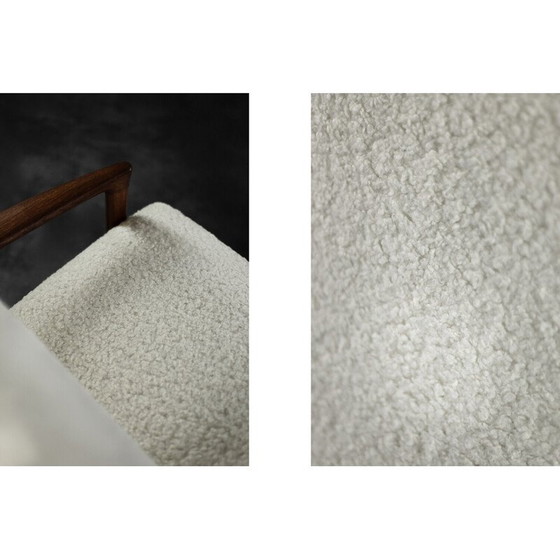 Image 1 of Vintage armchair in white teak wood for Bröderna Anderssons, Sweden 1960