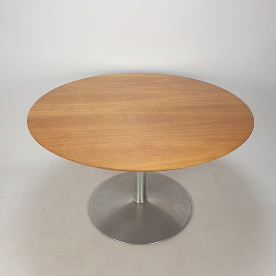 Image 1 of Round vintage dining table by Pierre Paulin for Artifort, 1960s
