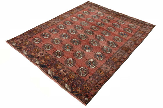Image 1 of Hand-knotted Torkaman oriental rug - 274 X 211 Cm