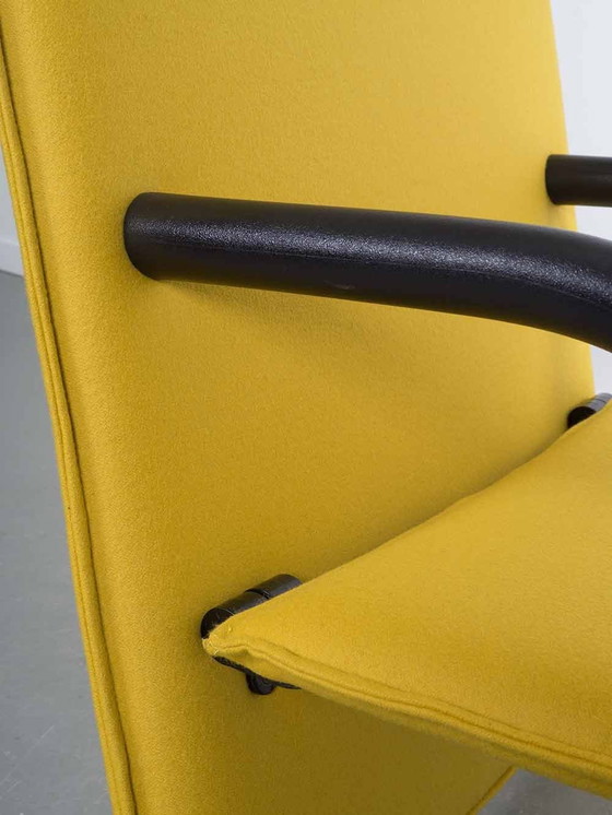 Image 1 of Newly Upholstered Arflex T-Line Armchair - Burkhard Vogtherr