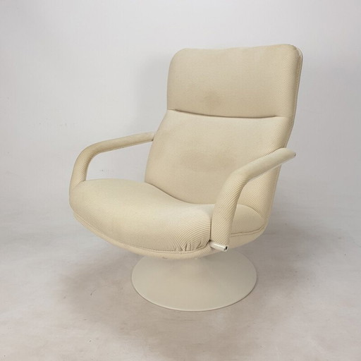 Vintage F182 armchair by Geoffrey Harcourt for Artifort, 1960s