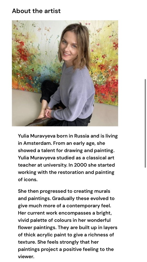 Image 1 of Yulia Muravyeva, Campo de flores de verano (Flower Power)