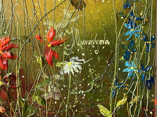 Yulia Muravyeva, Summer Flower Field (Flower Power)