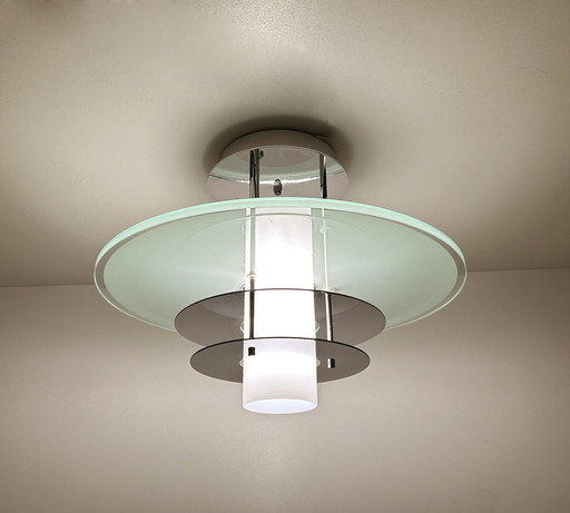  Vintage Ceiling Light, Memphis Style