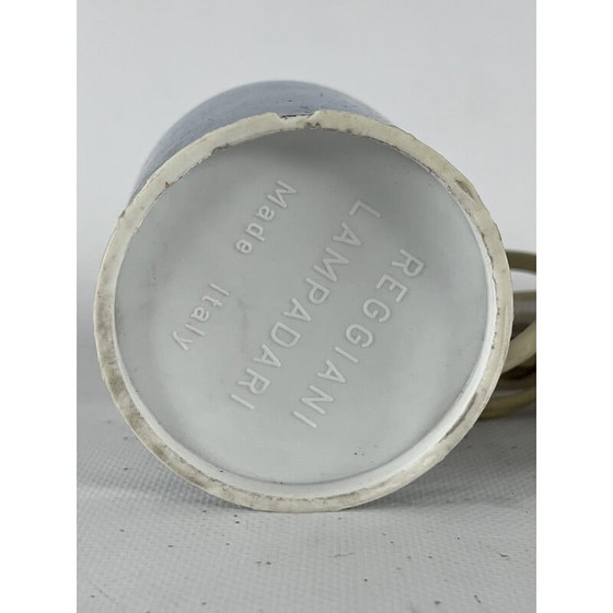 Image 1 of Lampada da tavolo vintage cromata in stile Space Age di Reggiani