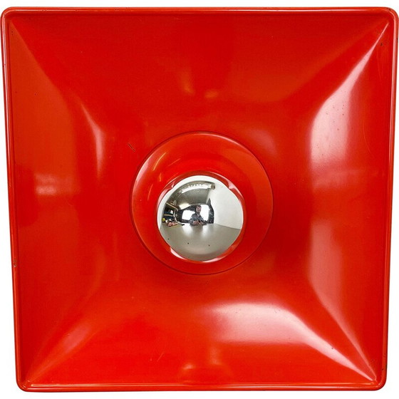 Image 1 of Vintage metal wall lamp by Sölken Lights, Germany 1970s