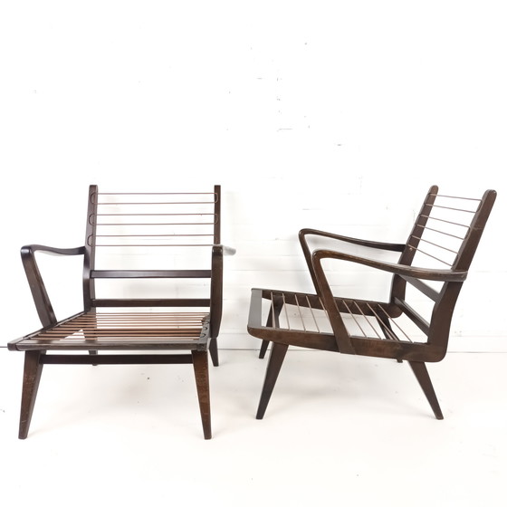 Image 1 of 2 fauteuils de salon vintage