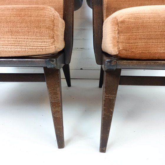 Image 1 of 2 fauteuils de salon vintage