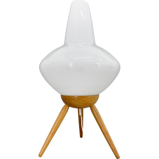 Lampada da tavolo vintage "razzo" in stile spaziale per Úluv, Cecoslovacchia, 1960
