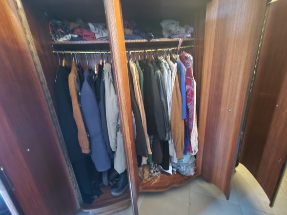 Image 1 of Clothes Cupboard 4Door Antique Wardrobe