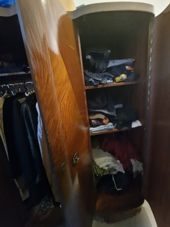 Image 1 of Clothes Cupboard 4Door Antique Wardrobe