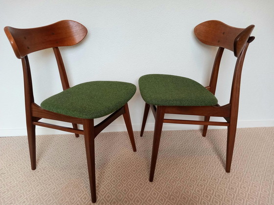 Image 1 of 2X Kastrup Dining Chair By Louis Van Teeffelen