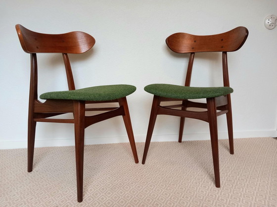 Image 1 of 2X Kastrup Dining Chair By Louis Van Teeffelen