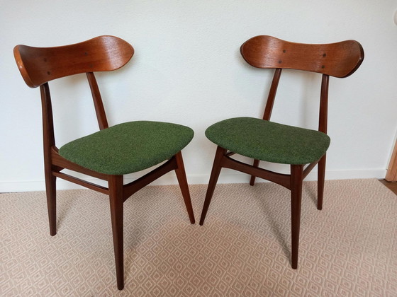 Image 1 of 2X Kastrup Dining Chair By Louis Van Teeffelen