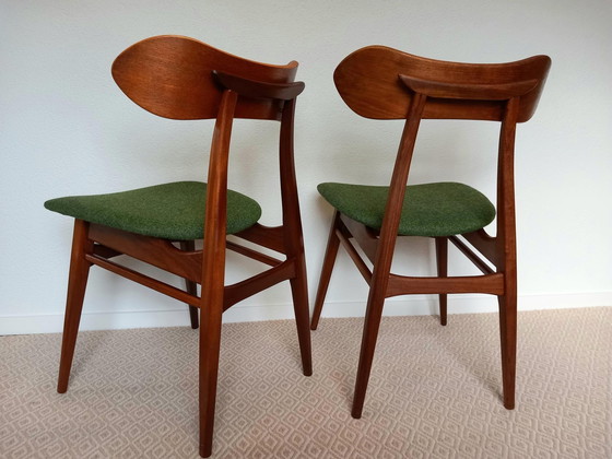 Image 1 of 2X Kastrup Dining Chair By Louis Van Teeffelen