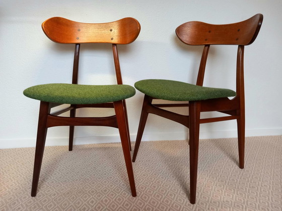 Image 1 of 2X Kastrup Dining Chair By Louis Van Teeffelen