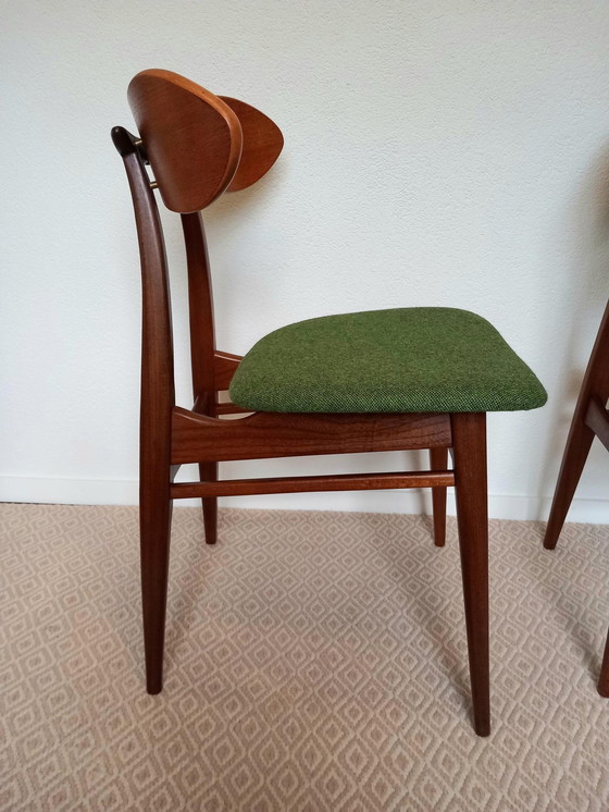 Image 1 of 2X Kastrup Dining Chair By Louis Van Teeffelen