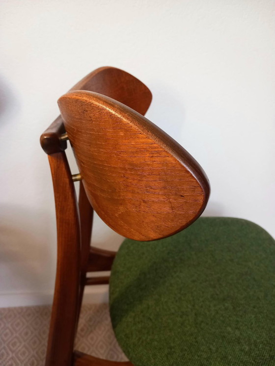 Image 1 of 2X Kastrup Dining Chair By Louis Van Teeffelen