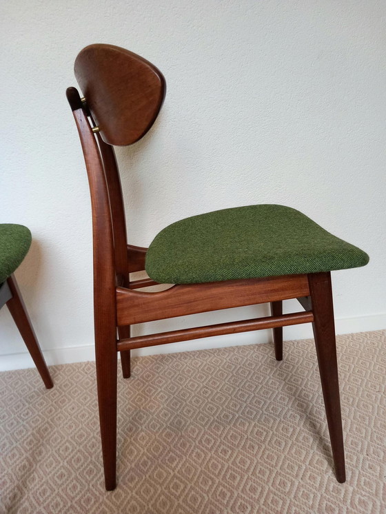 Image 1 of 2X Kastrup Dining Chair By Louis Van Teeffelen