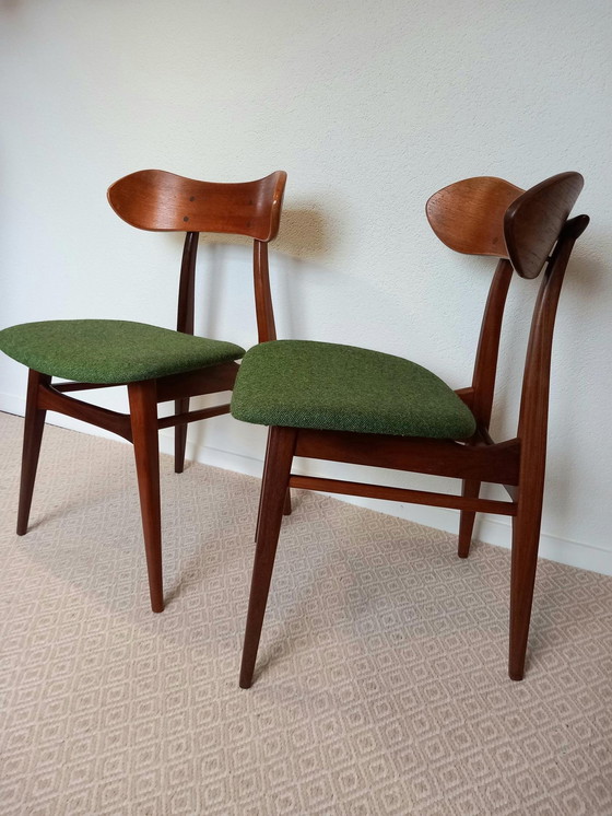 Image 1 of 2X Kastrup Dining Chair By Louis Van Teeffelen