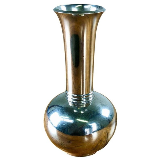 Image 1 of Vintage pewter vase by Just Andersen, 1940