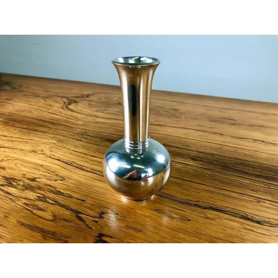 Image 1 of Vintage pewter vase by Just Andersen, 1940