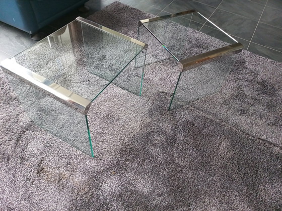 Image 1 of 2 X Gallotti&Radice Side Tables (Nest)