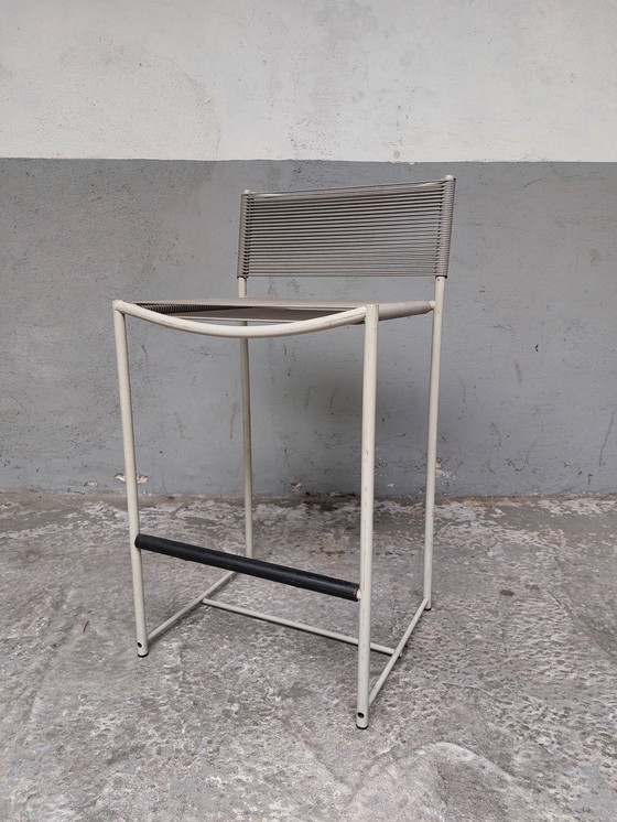 Image 1 of Tabouret de bar Spaghetti par Giandomenico Belotti pour Alias