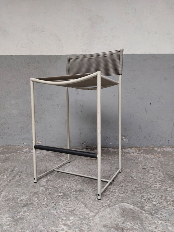 Image 1 of Tabouret de bar Spaghetti par Giandomenico Belotti pour Alias