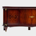 Art Deco buffet sideboard in walnut by Jules Leleu