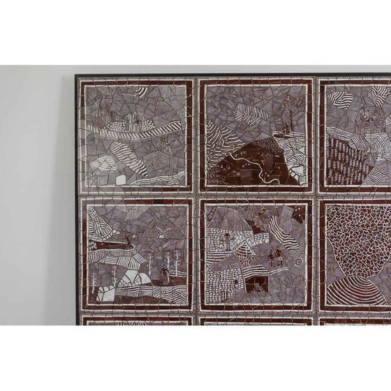 Image 1 of Acrilico vintage su vinile di Guillaume Siméon