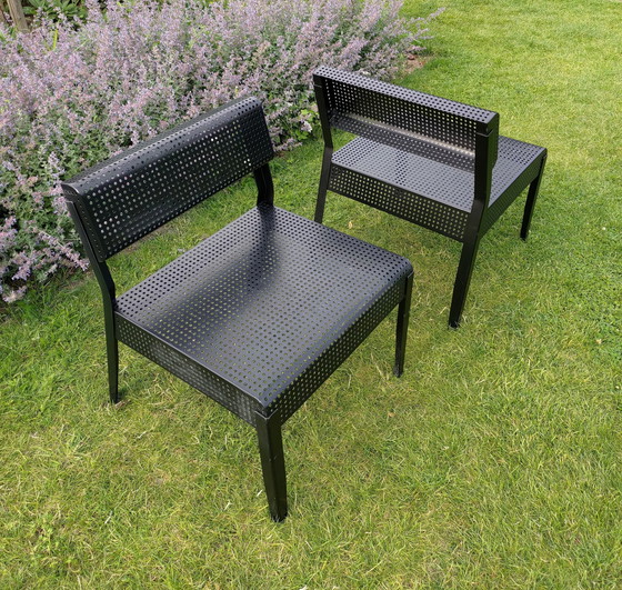 Image 1 of 6x Nicholai Wiig Hansen lounge chair steel