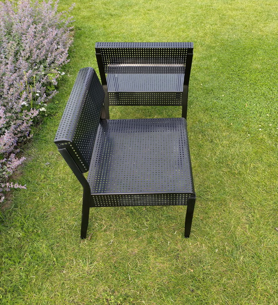 Image 1 of 6x Nicholai Wiig Hansen lounge chair steel